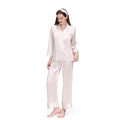 ZASILK | Classic Striped Silk Pajamas, 19 Momme Self-Tie Waist