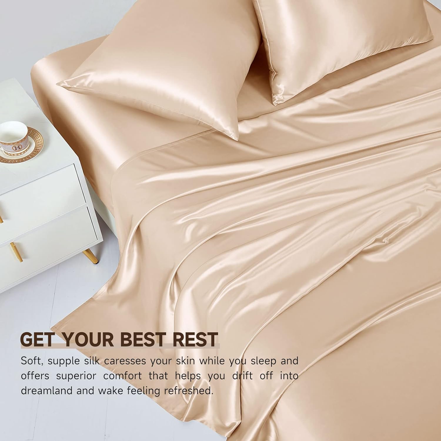 High-Quality Mulberry Silk Pillowcase - ZASILK UK, Exceptional for Hair Care