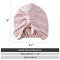 Silk Bonnet-Pure Mulberry Silk-Silk Sleep Bonnet-Silk Hair Wrap