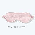 ZASILK | 12 Constellation Pink Silk Sleep Mask, 22 Momme Luxury Eye Mask